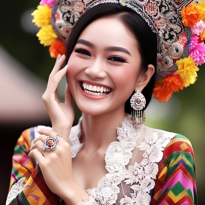 Download Traditional Elegance, Native Fashion, Cultural Grace. Royalty