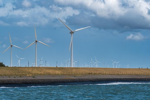 Landskab, Vindmøller, Vindmøllepark
