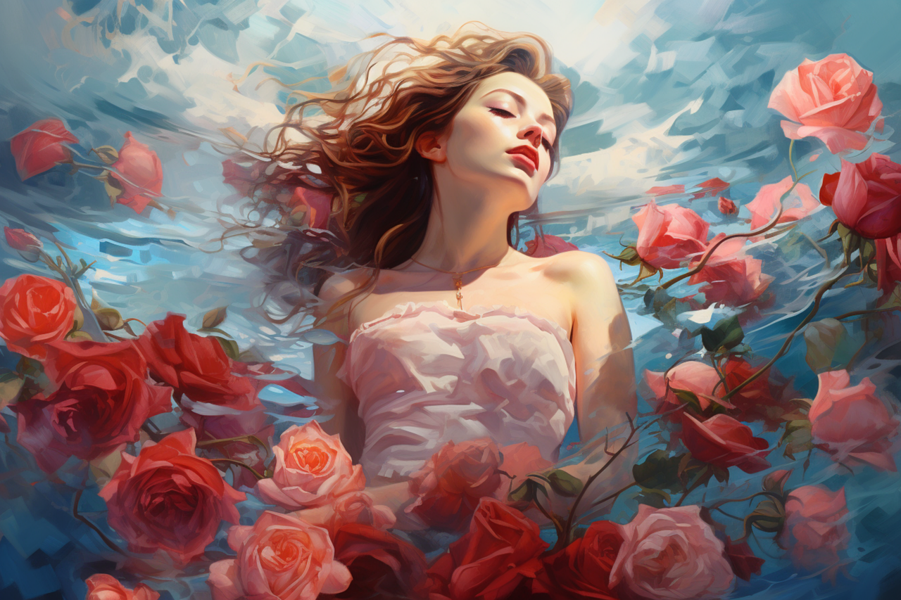 Mer Des Roses Femme - Image gratuite sur Pixabay - Pixabay