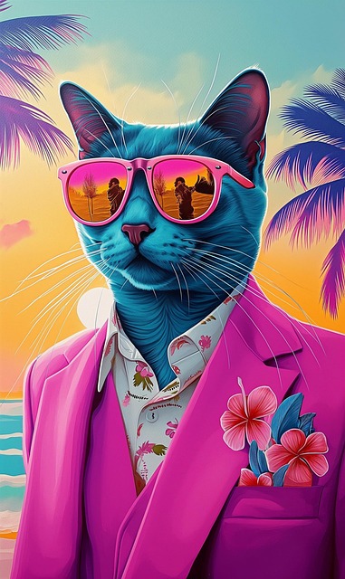 Ai Generiert, Anthropomorph, Katze