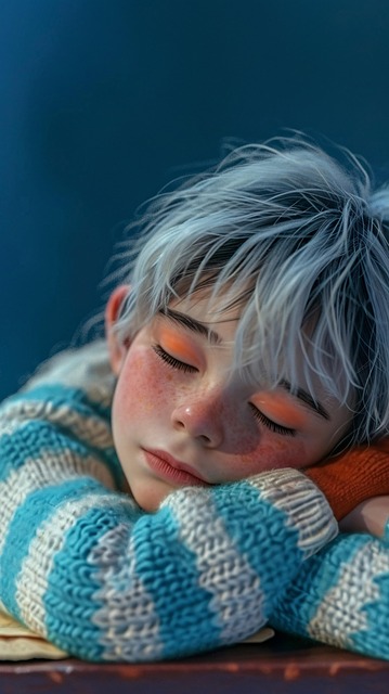 Ai Generado, Dormido, Niño, Relajación