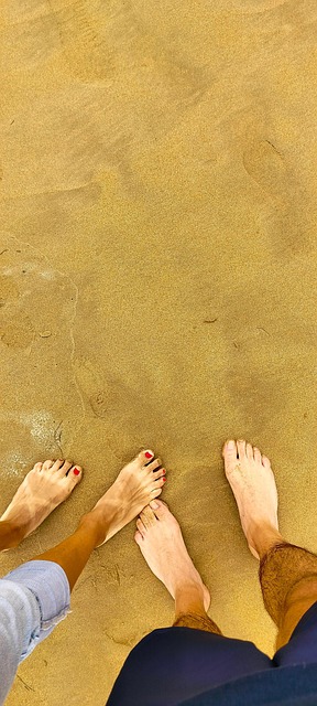 Free Feet Sand photo and picture