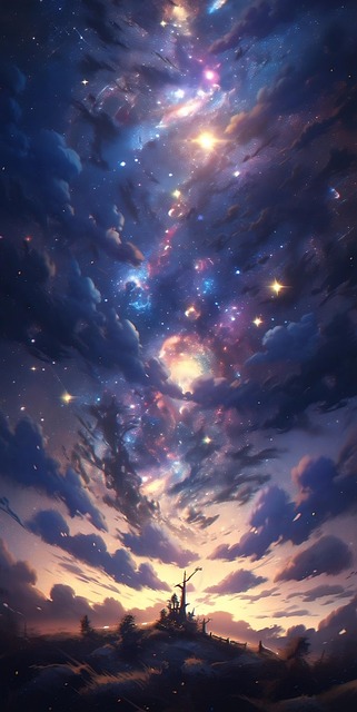 Free sky night sky space illustration
