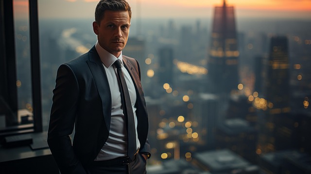 Free business businessman suit illustration
