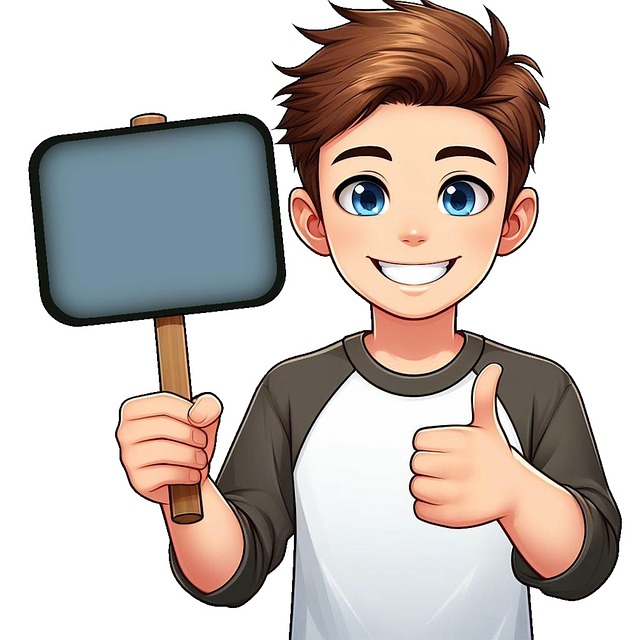Free cartoon man love illustration