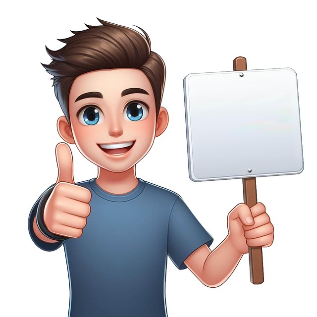 Free cartoon man love illustration