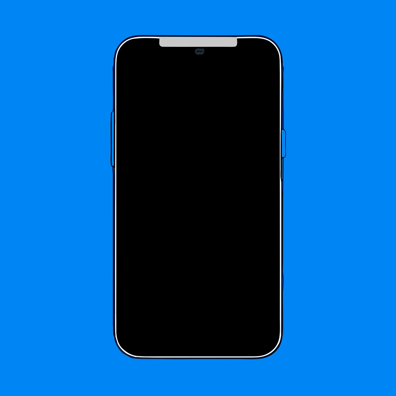 Free ai generated smartphone mobile vector