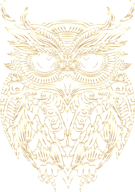 Free owl bird animal illustration