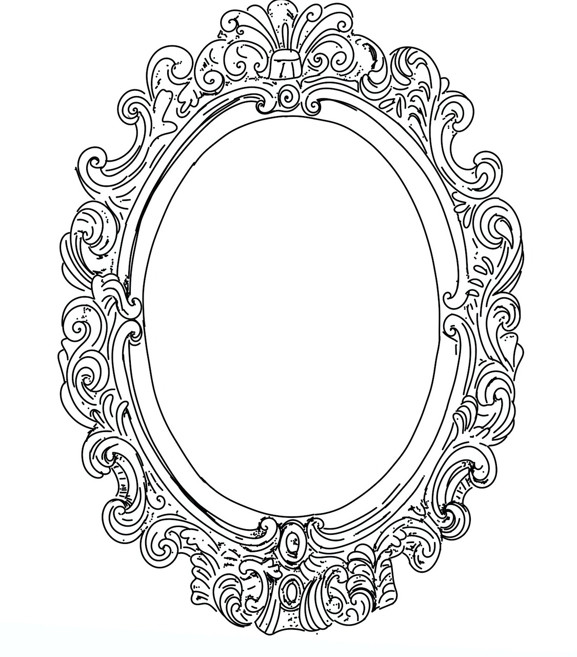 Download Frame Mirror Border RoyaltyFree Stock Illustration Image