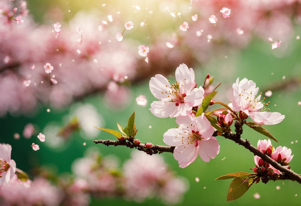 Download Peach, Flower, Blossom. RoyaltyFree Stock Illustration Image