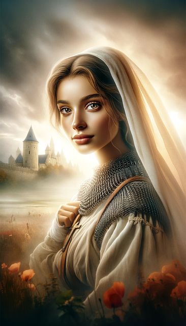Free ai generated woman divine illustration