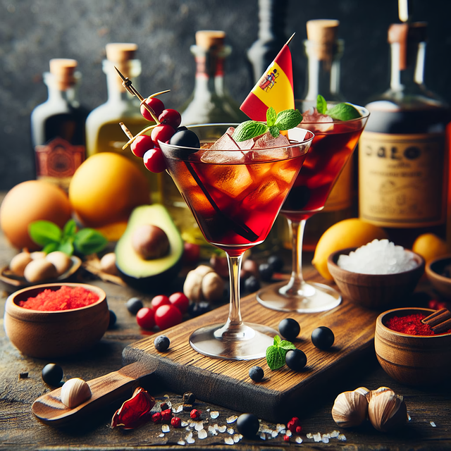 Free Spain Cocktail illustration and picture
