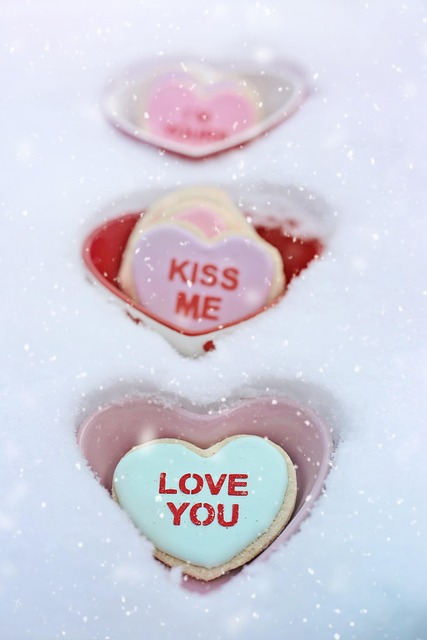 Valentines, winter, valentine cookies and cookies — photo by JillWellington