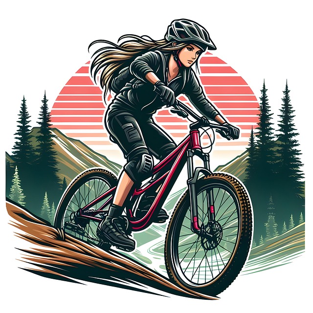 Free cycling bike bicycle illustration