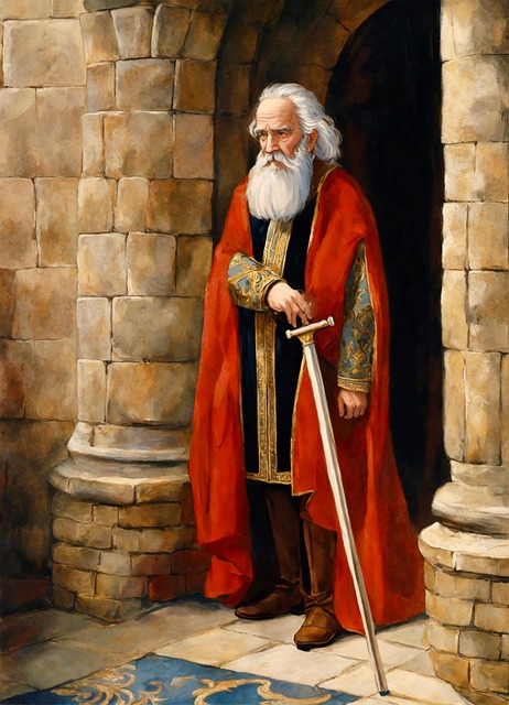 Free ai generated king man illustration