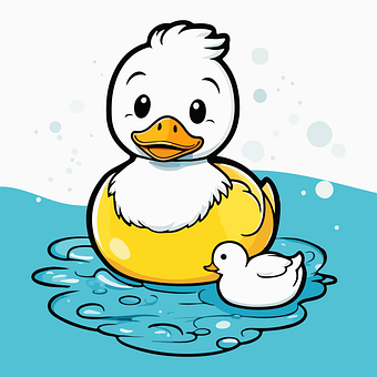 Rubber Duck, Gul And, Ælling, And
