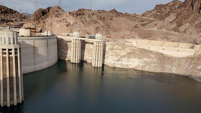 Hoover Dam Low Water Level Drought Free Photo On Pixabay Pixabay