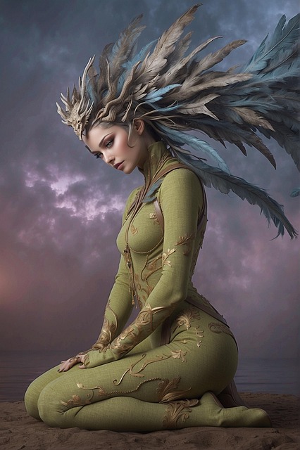 Free Ai Generated Woman illustration and picture