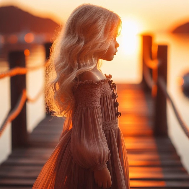 Download free HD stock image of Ai Generated Girl Free ai generated girl child illustration