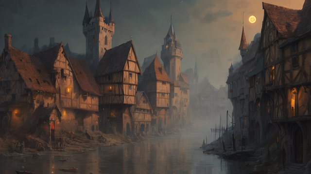 Free sinister dark atmospheric illustration