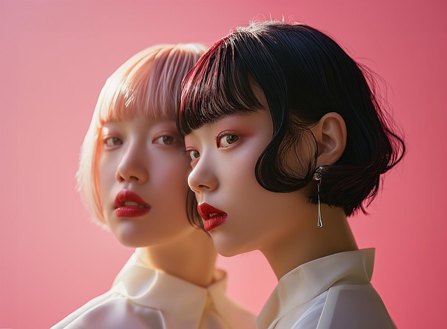 Free ai generated women couple illustration