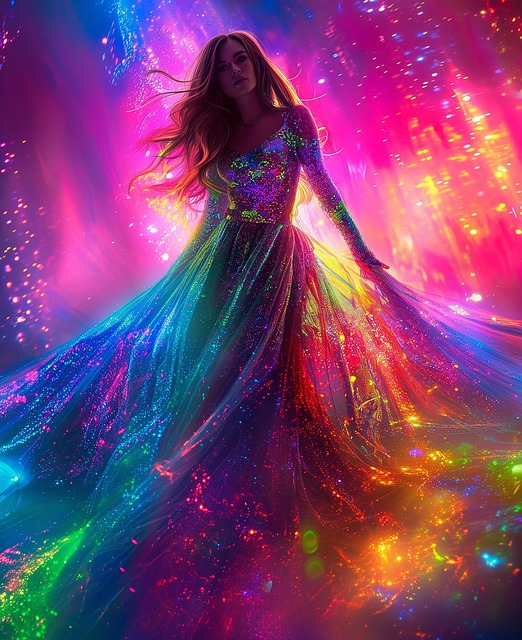 Free ai generated woman enchanting illustration