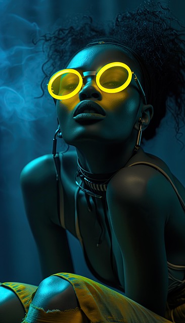 Free ai generated woman portrait illustration