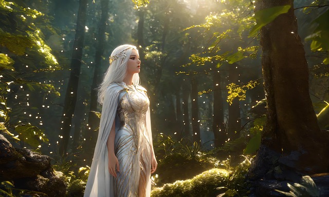 Free ai generated fairy magic illustration