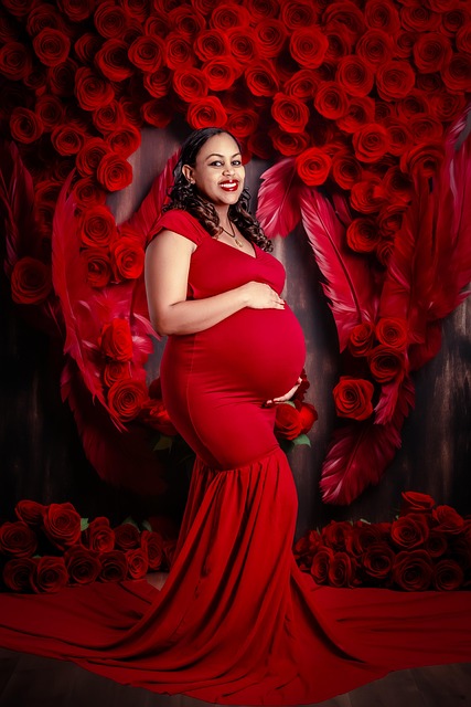 Free Red Pregnant illustration and picture
