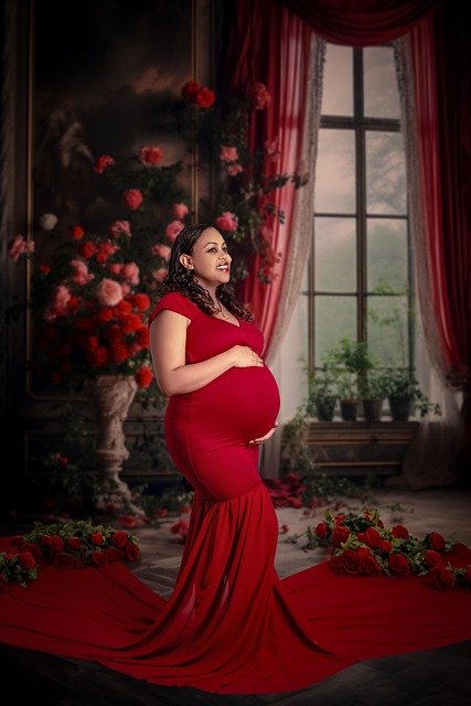 Free Red Pregnant illustration and picture