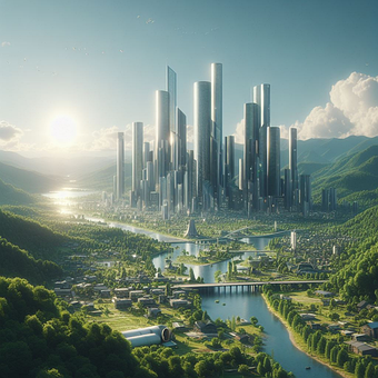 Ai Generované, Utopie, Město