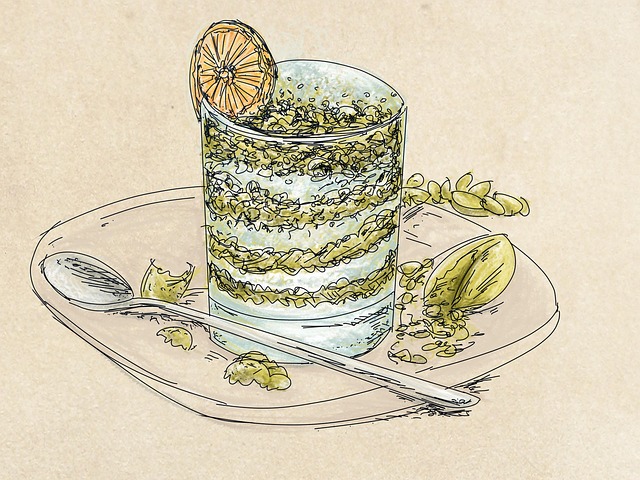 Free glass drink alcohol illustration