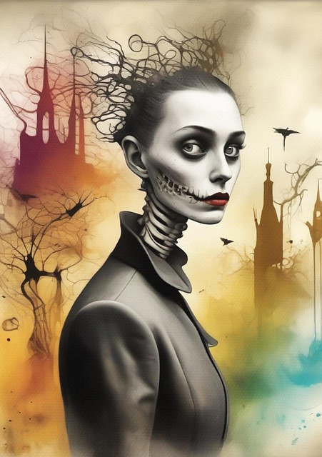 Free Ai Generated Dystopian illustration and picture