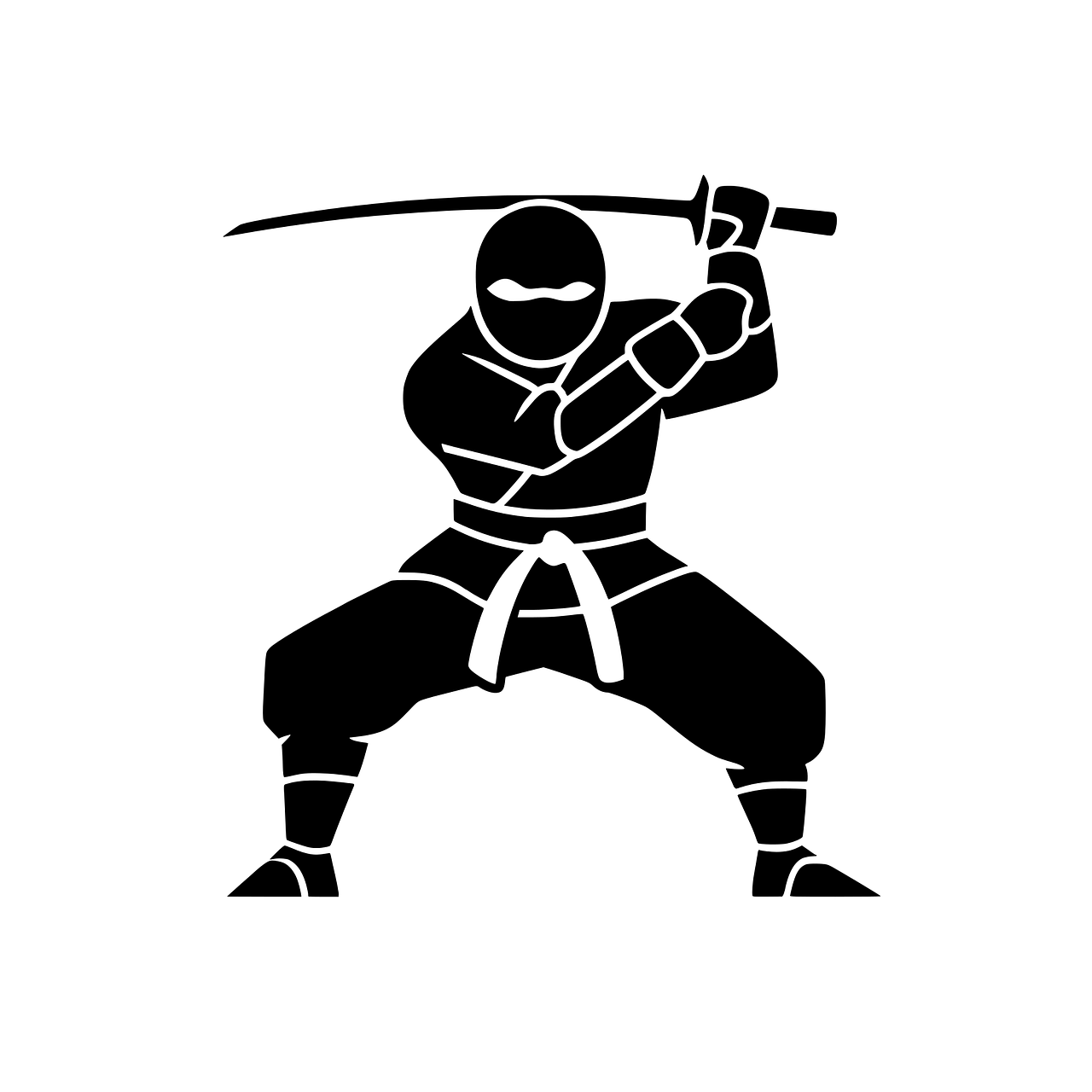 忍者 武士 战士 - 免费矢量图形Pixabay
