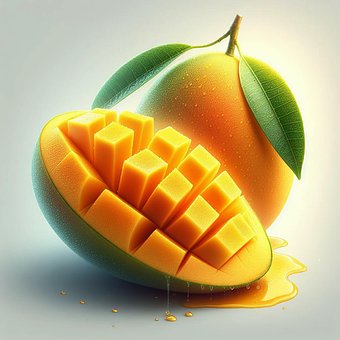 Ai Generert, Mango, Frukt, Mat, Sunn