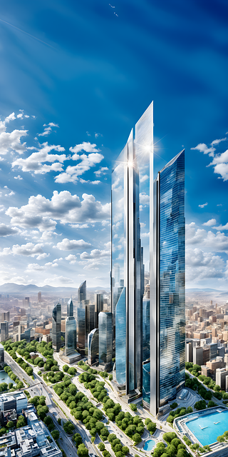 Free Ai Generated Building illustration and picture