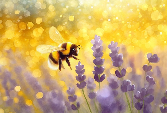 Download free HD stock image of Ai Generated Bumblebee Free ai generated bumblebee bee illustration