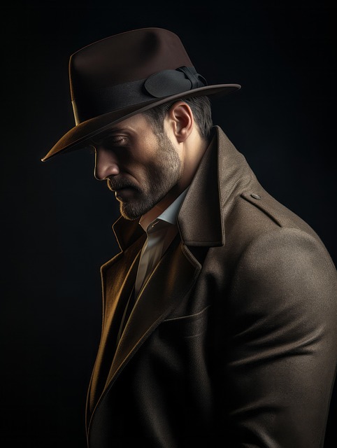 Download free HD stock image of Ai Generated Detective Free ai generated detective crime illustration