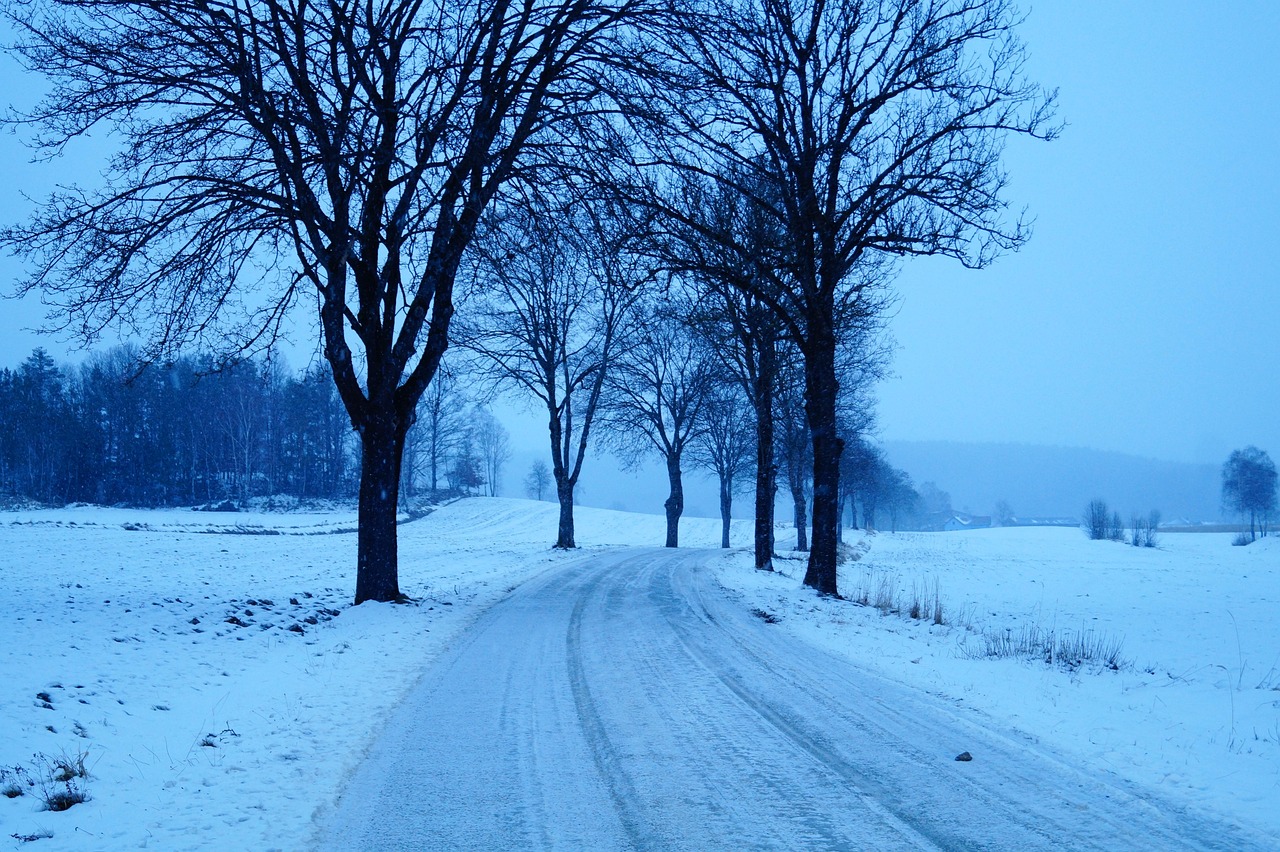 冬天的路景 冬季道路景观 冬天的铁路景观 - Pixabay上的免费照片 - Pixabay