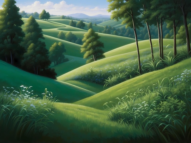 Ai Generiert, Wald, Bäume, Landschaft