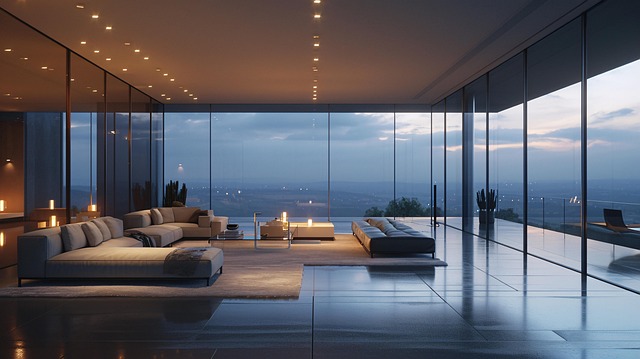 Free ai generated living room sofa illustration