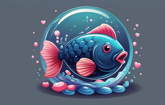Ai Generert, Fisk, Logo, Design