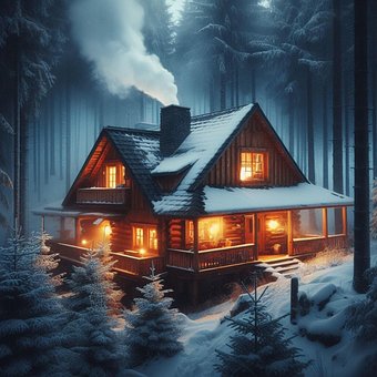 Free Ai Generated House illustration and picture