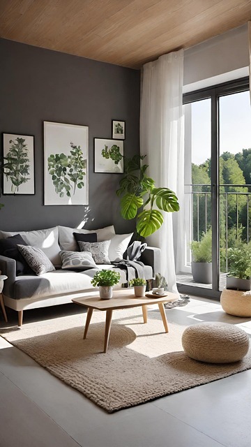 Free living room room furniture illustration