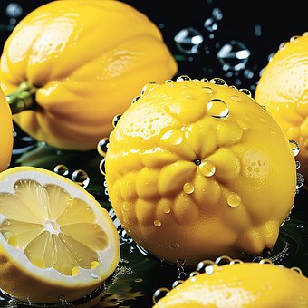 Ai Genereret, Citroner, Citrus, Frugt