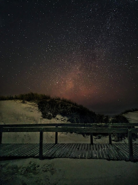 Strand, Duin, Nachthemel, Portugal