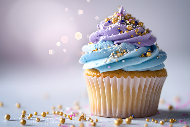 Free ai generated cupcake pastries illustration