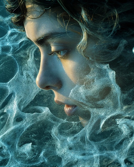 Free ai generated woman nature illustration