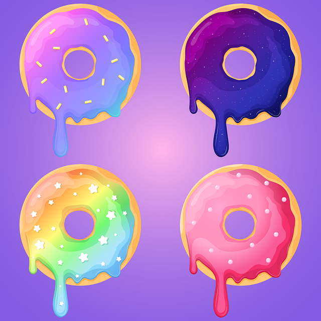 Free donuts dessert sweets illustration