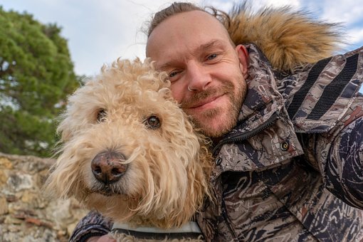 Free Dog Man photo and picture